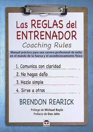 LAS REGLAS DEL ENTRENADOR | 9788418655050 | REARICK, BRENDON | Galatea Llibres | Librería online de Reus, Tarragona | Comprar libros en catalán y castellano online