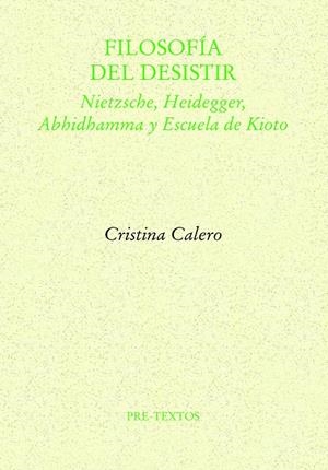 FILOSOFÍA DEL DESISTIR | 9788419633491 | CALERO, CRISTINA | Galatea Llibres | Librería online de Reus, Tarragona | Comprar libros en catalán y castellano online
