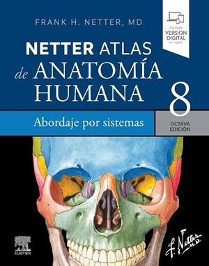 NETTER. ATLAS DE ANATOMÍA HUMANA. ABORDAJE POR SISTEMAS, 8.ª EDICIÓN | 9788413824185 | Galatea Llibres | Llibreria online de Reus, Tarragona | Comprar llibres en català i castellà online