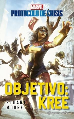PROTOCOLO DE CRISIS.1 OBJETIVO KREE (NOVELA) | 9788411124737 | MOORE, STUART | Galatea Llibres | Llibreria online de Reus, Tarragona | Comprar llibres en català i castellà online