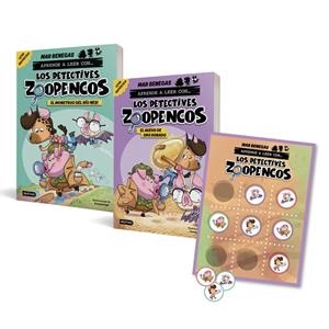 PACK ZOOPENCOS TRES EN RAYA 2024 | 9788408283171 | BENEGAS, MAR | Galatea Llibres | Llibreria online de Reus, Tarragona | Comprar llibres en català i castellà online