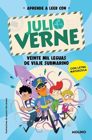 APRENDE A LEER CON JULIO VERNE 3 VEINTE MIL LEGUAS DE VIAJE SUBMARINO | 9788427240469 | VERNE, JULIO/GREEN, SHIA | Galatea Llibres | Llibreria online de Reus, Tarragona | Comprar llibres en català i castellà online