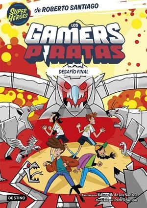 LOS GAMERS PIRATAS 4. DESAFÍO FINAL | 9788408282235 | SANTIAGO, ROBERTO/SANTOS MOLINA, EDUARDO DE LOS | Galatea Llibres | Llibreria online de Reus, Tarragona | Comprar llibres en català i castellà online