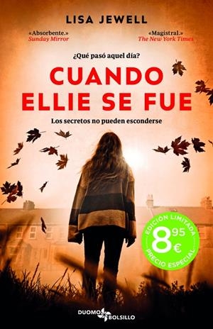CUANDO ELLIE SE FUE | 9788419834249 | JEWELL, LISA | Galatea Llibres | Llibreria online de Reus, Tarragona | Comprar llibres en català i castellà online
