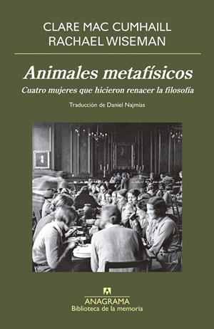 ANIMALES METAFÍSICOS | 9788433922250 | MAC CUMHAILL, CLARE/WISEMAN, RACHAEL | Galatea Llibres | Llibreria online de Reus, Tarragona | Comprar llibres en català i castellà online