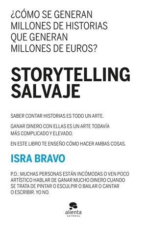 STORYTELLING SALVAJE | 9788413442983 | BRAVO, ISRA | Galatea Llibres | Librería online de Reus, Tarragona | Comprar libros en catalán y castellano online