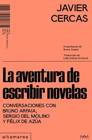 LA AVENTURA DE ESCRIBIR NOVELAS | 9788419583512 | CERCAS, JAVIER | Galatea Llibres | Llibreria online de Reus, Tarragona | Comprar llibres en català i castellà online