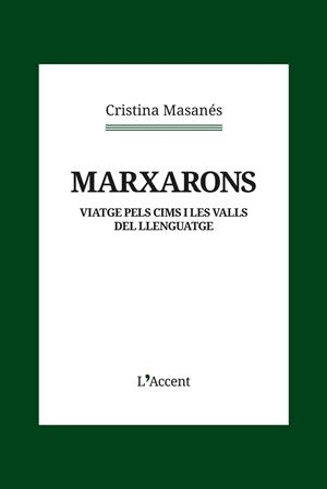 MARXARONS | 9788418680434 | MASANÉS, CRISTINA | Galatea Llibres | Llibreria online de Reus, Tarragona | Comprar llibres en català i castellà online