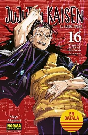 JUJUTSU KAISEN 16 CAT | 9788467957709 | AKUTAMI, GEGE | Galatea Llibres | Librería online de Reus, Tarragona | Comprar libros en catalán y castellano online