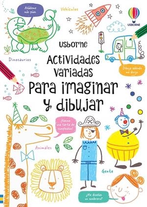 ACTIVIDADES VARIADAS PARA IMAGINAR Y DIBUJAR | 9781805075745 | TUDHOPE, SIMON | Galatea Llibres | Llibreria online de Reus, Tarragona | Comprar llibres en català i castellà online