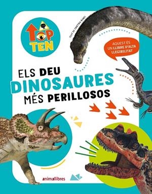 TOP TEN ELS DEU DINOSAURES MÉS PERILLOSOS | 9788419659538 | BANFI, CRISTINA | Galatea Llibres | Librería online de Reus, Tarragona | Comprar libros en catalán y castellano online