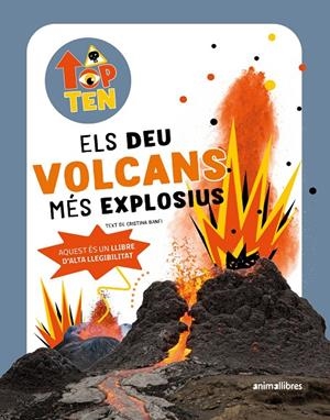 TOP TEN ELS DEU VOLCANS MÉS EXPLOSIUS | 9788419659545 | BANFI, CRISTINA | Galatea Llibres | Librería online de Reus, Tarragona | Comprar libros en catalán y castellano online