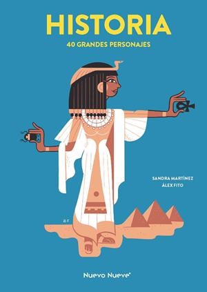 HISTORIA. 40 GRANDES PERSONAJES | 9788419148643 | FITO, ALEX/MARTÍNEZ, SANDRA | Galatea Llibres | Librería online de Reus, Tarragona | Comprar libros en catalán y castellano online