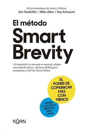 EL MÉTODO SMART BREVITY | 9788418223938 | VANDEHEI, JIM/ALLEN, MIKE/SCHWARTZ, ROY | Galatea Llibres | Llibreria online de Reus, Tarragona | Comprar llibres en català i castellà online