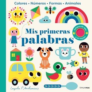 MIS PRIMERAS PALABRAS. CON SOLAPAS DE TELA Y UN ESPEJO | 9788408271390 | ARRHENIUS, INGELA P. | Galatea Llibres | Llibreria online de Reus, Tarragona | Comprar llibres en català i castellà online