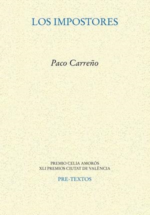LOS IMPOSTORES | 9788410309012 | CARREÑO ESPINOSA, PACO | Galatea Llibres | Llibreria online de Reus, Tarragona | Comprar llibres en català i castellà online