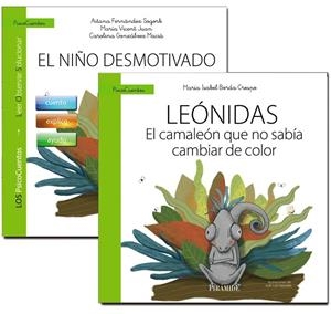 GUÍA: EL NIÑO DESMOTIVADO + CUENTO: LEÓNIDAS, EL CAMALEÓN QUE NO SABÍA CAMBIAR DE COLOR | 9788436849578 | BORDA CRESPO, MARÍA ISABEL/FERNÁNDEZ SOGORB, AITANA/VICENT JUAN, MARÍA/GONZÁLVEZ MACIÁ, CAROLINA | Galatea Llibres | Librería online de Reus, Tarragona | Comprar libros en catalán y castellano online