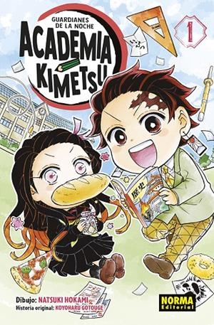 GUARDIANES DE LA NOCHE. ACADEMIA KIMETSU 1 | 9788467969160 | GOTOUGE, KOYOHARU | Galatea Llibres | Llibreria online de Reus, Tarragona | Comprar llibres en català i castellà online