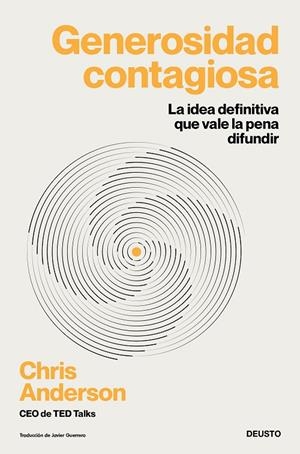 GENEROSIDAD CONTAGIOSA | 9788423437283 | ANDERSON, CHRIS | Galatea Llibres | Llibreria online de Reus, Tarragona | Comprar llibres en català i castellà online