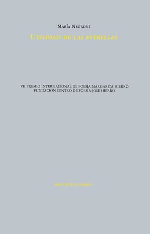 UTILIDAD DE LAS ESTRELLAS | 9788419633927 | NEGRONI, MARÍA | Galatea Llibres | Librería online de Reus, Tarragona | Comprar libros en catalán y castellano online
