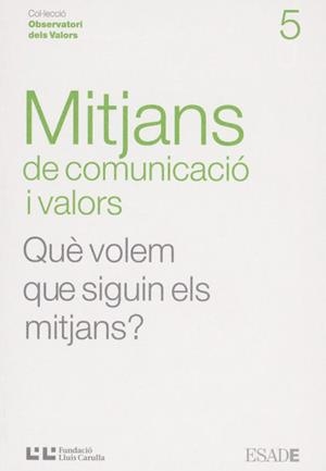 MITJANS DE COMUNICACIO I VALORS | 9788472267343 | Galatea Llibres | Llibreria online de Reus, Tarragona | Comprar llibres en català i castellà online