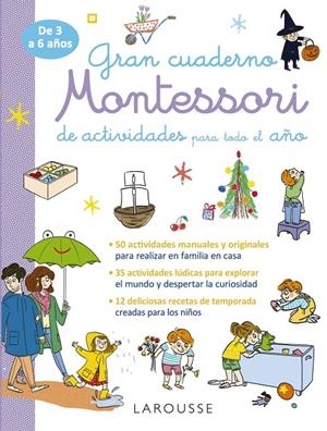 GRAN CUADERNO MONTESSORI DE ACTIVIDADES PARA TODO EL AÑO | 9788419739988 | Galatea Llibres | Librería online de Reus, Tarragona | Comprar libros en catalán y castellano online