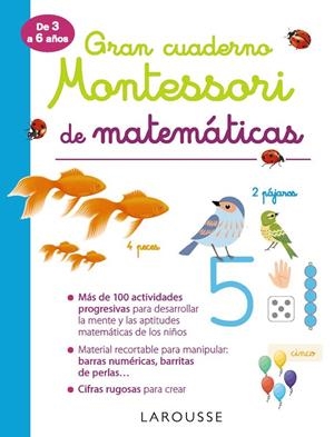 GRAN CUADERNO MONTESSORI DE MATEMÁTICAS | 9788417720285 | Galatea Llibres | Librería online de Reus, Tarragona | Comprar libros en catalán y castellano online