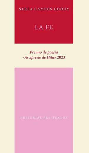 LA FE | 9788410309067 | CAMPOS GODOY, NEREA | Galatea Llibres | Librería online de Reus, Tarragona | Comprar libros en catalán y castellano online