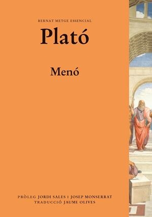 MENÓ | 9788498594423 | PLATÓ/MONTSERRAT TORRENTS, JOSEP | Galatea Llibres | Llibreria online de Reus, Tarragona | Comprar llibres en català i castellà online