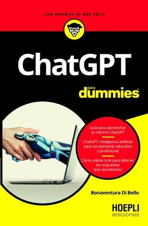 CHATGPT PARA DUMMIES | 9791254990124 | DI BELLO, BONAVENTURA | Galatea Llibres | Librería online de Reus, Tarragona | Comprar libros en catalán y castellano online