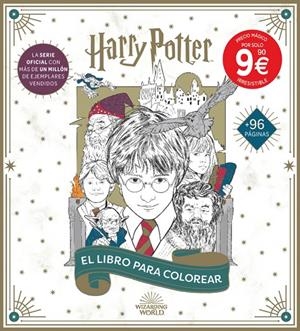 HARRY POTTER: EL LIBRO OFICIAL PARA COLOREAR | 9791259574695 | Galatea Llibres | Librería online de Reus, Tarragona | Comprar libros en catalán y castellano online