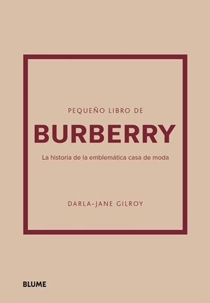 PEQUEÑO LIBRO DE BURBERRY | 9788410048492 | GILROY, DARLA-JANE | Galatea Llibres | Librería online de Reus, Tarragona | Comprar libros en catalán y castellano online