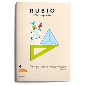 COMPETÈNCIA MATEMÀTICA RUBIO 4 (CATALÀ) | 9788417427030 | VARIOS AUTORES | Galatea Llibres | Llibreria online de Reus, Tarragona | Comprar llibres en català i castellà online