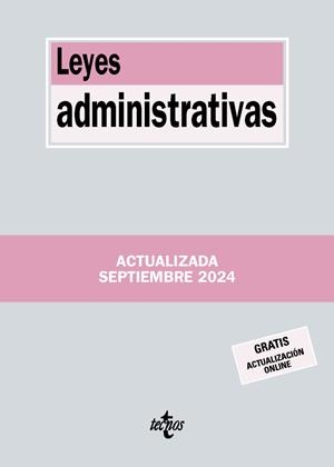LEYES ADMINISTRATIVAS 2024 | 9788430991075 | Galatea Llibres | Llibreria online de Reus, Tarragona | Comprar llibres en català i castellà online