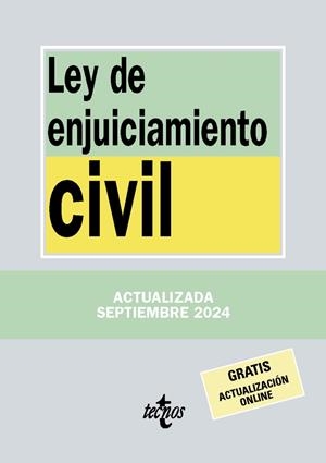 LEY DE ENJUICIAMIENTO CIVIL 2024 | 9788430991082 | Galatea Llibres | Llibreria online de Reus, Tarragona | Comprar llibres en català i castellà online