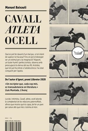 CAVALL, ATLETA, OCELL | 9788419332691 | BAIXAULI, MANUEL | Galatea Llibres | Librería online de Reus, Tarragona | Comprar libros en catalán y castellano online