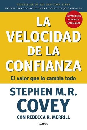 LA VELOCIDAD DE LA CONFIANZA | 9788449342769 | COVEY, STEPHEN M. R. | Galatea Llibres | Librería online de Reus, Tarragona | Comprar libros en catalán y castellano online