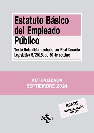 ESTATUTO BÁSICO DEL EMPLEADO PÚBLICO 2024 | 9788430991013 | Galatea Llibres | Llibreria online de Reus, Tarragona | Comprar llibres en català i castellà online
