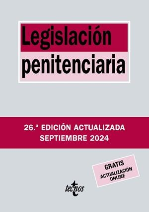 LEGISLACIÓN PENITENCIARIA 2024 | 9788430990979 | Galatea Llibres | Llibreria online de Reus, Tarragona | Comprar llibres en català i castellà online