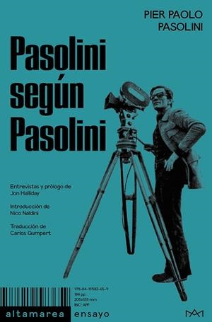 PASOLINI SEGÚN PASOLINI | 9788419583659 | PASOLINI, PIER PAOLO | Galatea Llibres | Llibreria online de Reus, Tarragona | Comprar llibres en català i castellà online