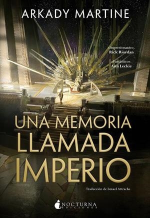UNA MEMORIA LLAMADA IMPERIO | 9788419680648 | MARTINE, ARKADY | Galatea Llibres | Llibreria online de Reus, Tarragona | Comprar llibres en català i castellà online