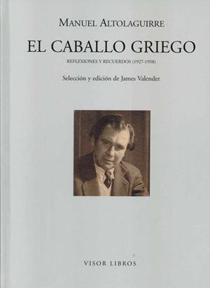 CABALLO GRIEGO, EL | 9788475228198 | ALTOLAGUIRRE, MANUEL | Galatea Llibres | Llibreria online de Reus, Tarragona | Comprar llibres en català i castellà online