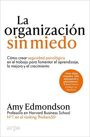 LA ORGANIZACIÓN SIN MIEDO | 9788410313187 | EDMONDSON, AMY | Galatea Llibres | Librería online de Reus, Tarragona | Comprar libros en catalán y castellano online