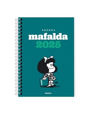 MAFALDA 2025, AGENDA ANILLADA COLUMNAS VERDE | 9786316544346 | QUINO | Galatea Llibres | Llibreria online de Reus, Tarragona | Comprar llibres en català i castellà online