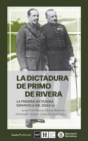 LA DICTADURA DE PRIMO DE RIVERA | 9788410328105 | VV.AA. | Galatea Llibres | Librería online de Reus, Tarragona | Comprar libros en catalán y castellano online