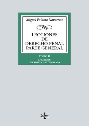 LECCIONES DE DERECHO PENAL PARTE GENERAL | 9788430991822 | POLAINO NAVARRETE, MIGUEL | Galatea Llibres | Llibreria online de Reus, Tarragona | Comprar llibres en català i castellà online