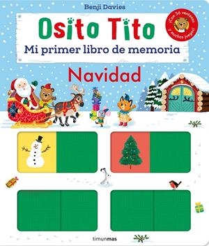 OSITO TITO. MI PRIMER LIBRO DE MEMORIA. NAVIDAD | 9788408287506 | DAVIES, BENJI | Galatea Llibres | Llibreria online de Reus, Tarragona | Comprar llibres en català i castellà online