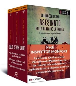 PACK INSPECTOR MONFORT 3 VOLS. | 9788418185731 | CANO, JULIO CÉSAR | Galatea Llibres | Llibreria online de Reus, Tarragona | Comprar llibres en català i castellà online