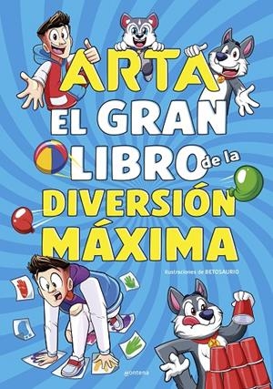 ARTA GAME - EL GRAN LIBRO DE LA DIVERSIÓN MÁXIMA | 9788410050518 | Galatea Llibres | Librería online de Reus, Tarragona | Comprar libros en catalán y castellano online