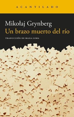 UN BRAZO MUERTO DEL RÍO | 9788419958051 | GRYNBERG, MIKOLAJ | Galatea Llibres | Llibreria online de Reus, Tarragona | Comprar llibres en català i castellà online